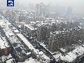 多预警连发 天津迎来降雪天气